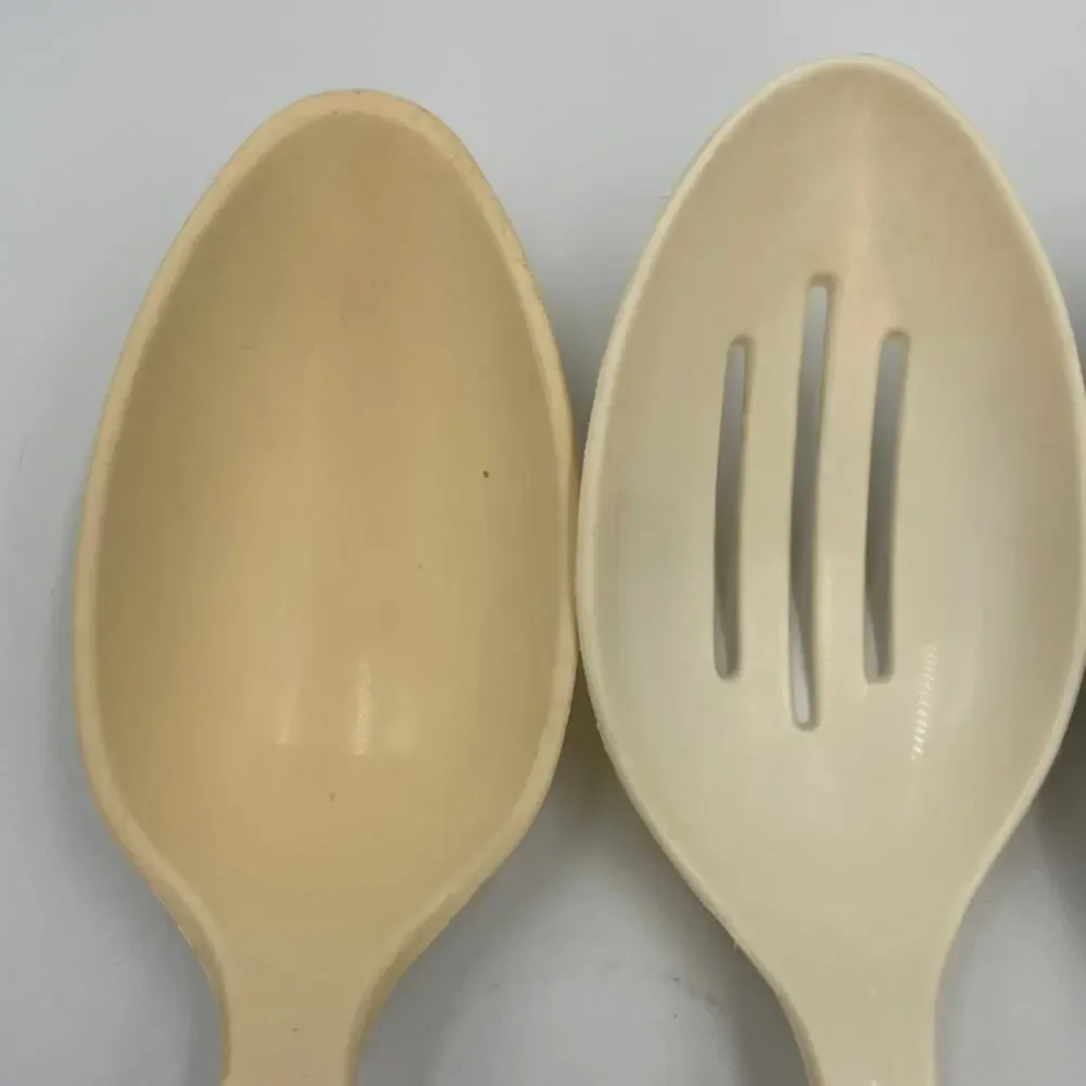 Bundle 4 Vintage Nylon Slotted Serving Spoons King Kraft MCM USA